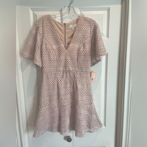 Shilla lace mini dress